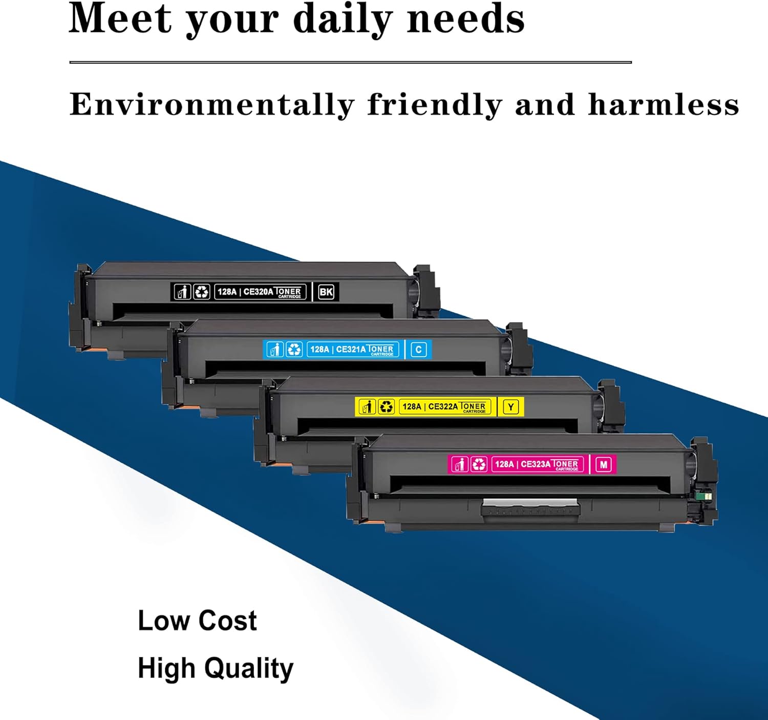5 Pack 128A Ink Cartridge for HP Printer N8877