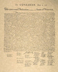 Declaration of Independence Poster Print L30510