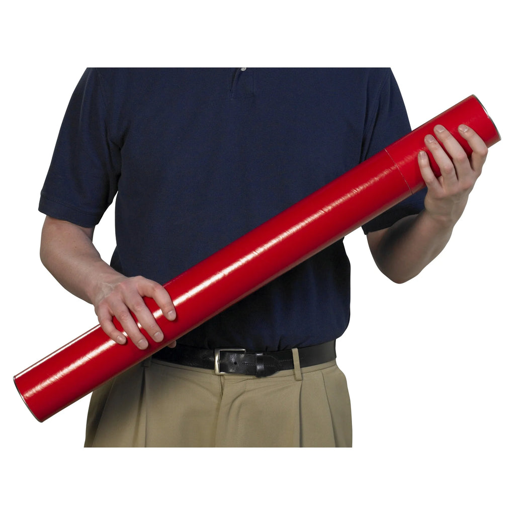 Telescoping Tubes 3" x 36" Red 24/Case O50847