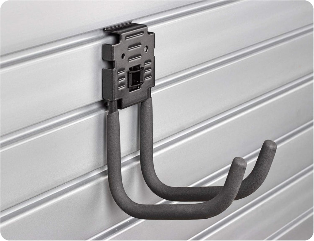Sports Accessory Kit with Locking Bracket Hooks for Slatwall Panel V361395