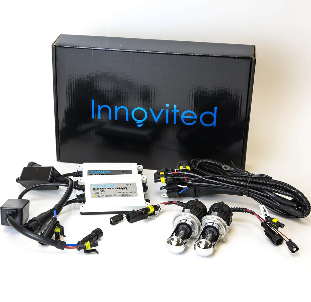 55W AC HID Bundle with Slim Ballast and Xenon Bulb H11 H9 H8 10000K Sky Blue Pack of 2 J343872