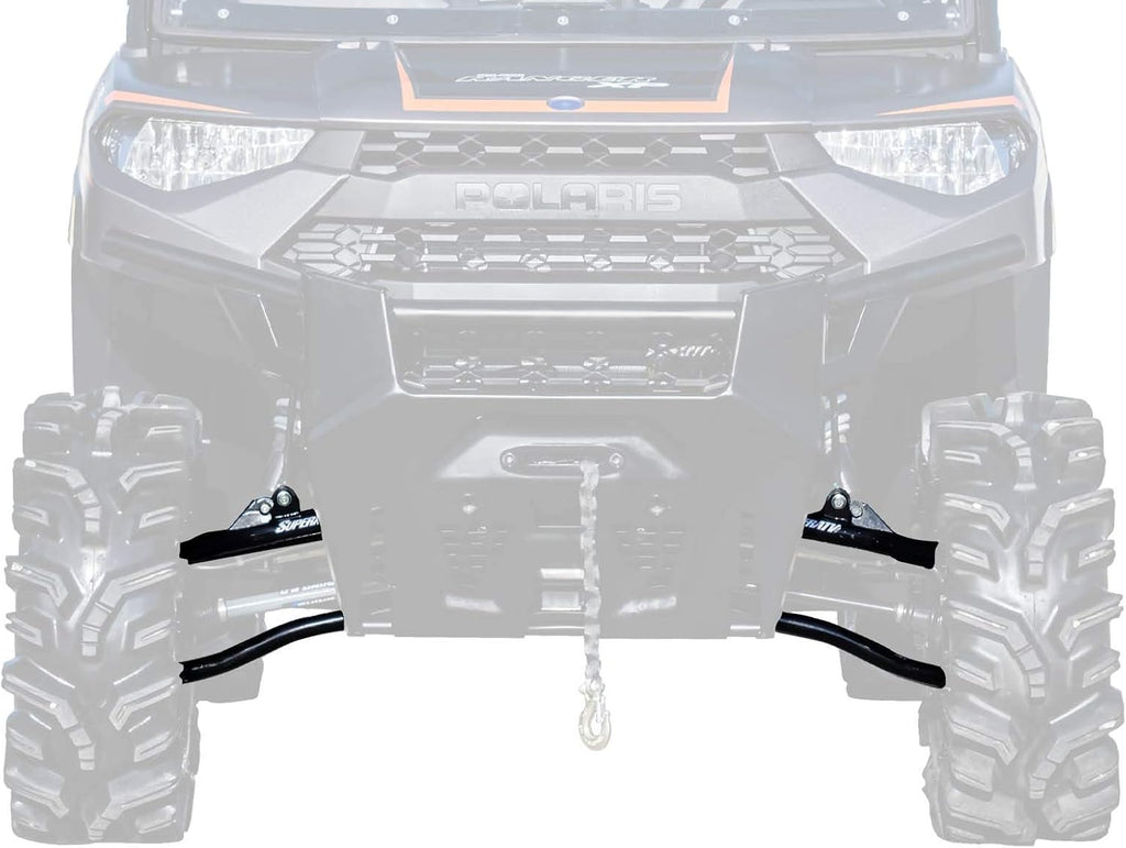 Heavy Duty Arched 1.5" Forward Offset A-Arms for Polaris Ranger Full Size XP 1000 Black H283