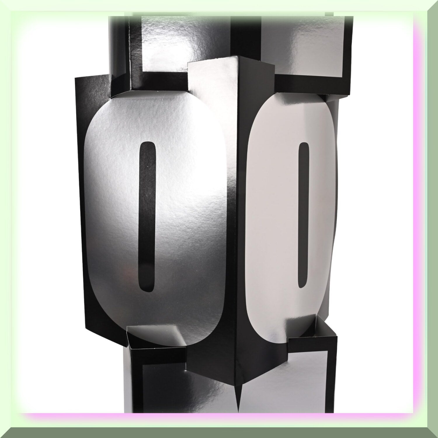 Black/Silver Prom Column Z722857
