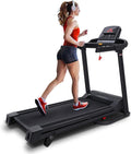 2 in 1 Folding Treadmill with Bluetooth Audio Speakers F359