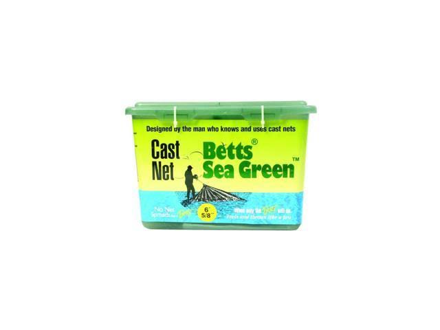 Sea Green Cast Net - 5/8 inch x 6 Foot J3803