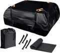 Car Roof Cargo Bag Water Resistant with Anti Slip Mat, 8 Straps G660