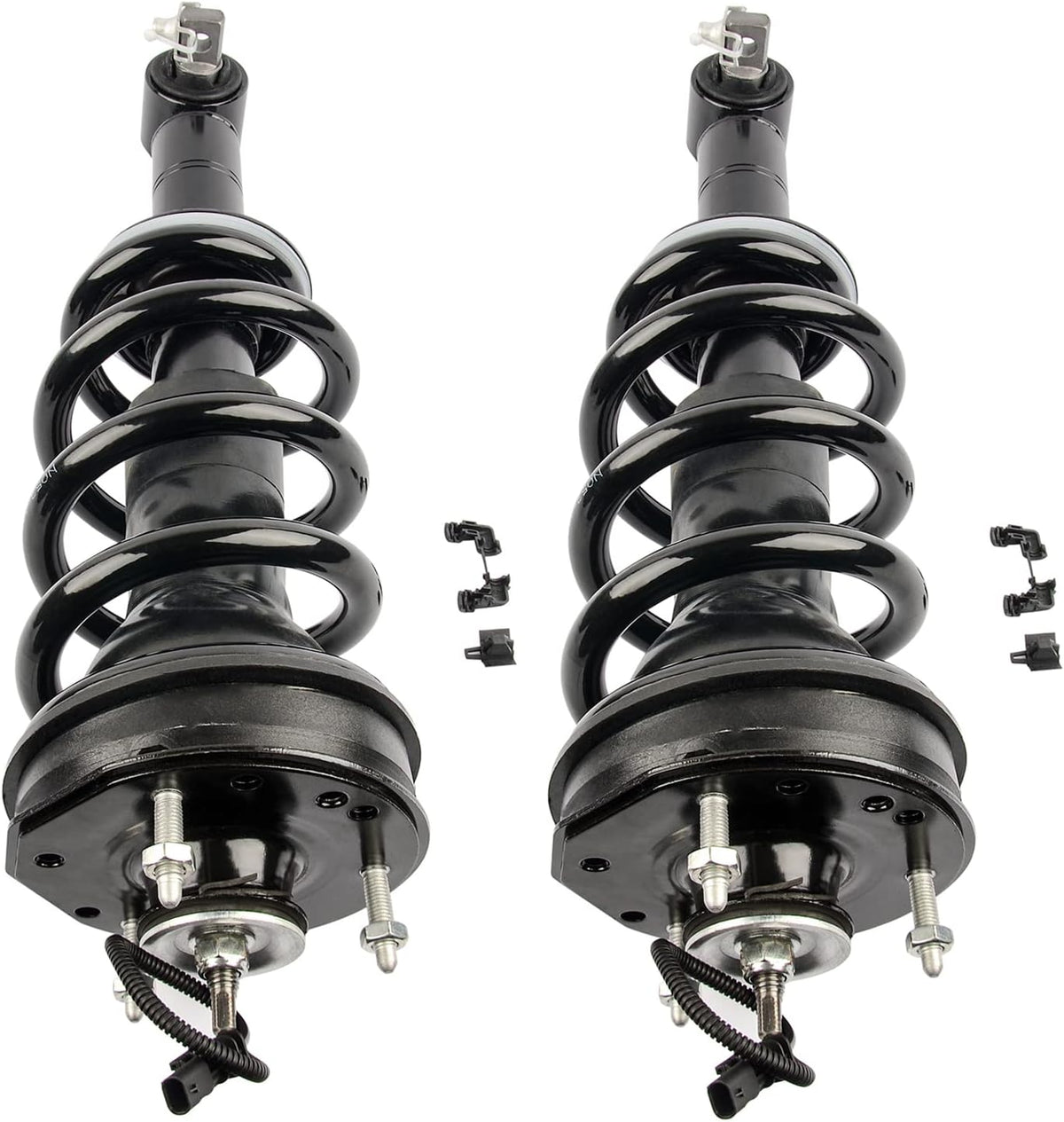 Pair Front Electronic Shock Absorbers Assembly Struts with Magnetic Control W1385