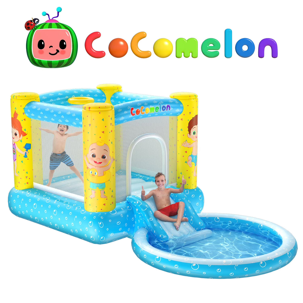 Inflatable Bouncer with Slide & Pool C1640