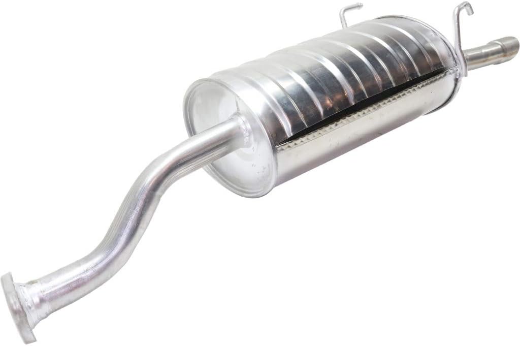 Stainless Steel Rear Muffler for Honda Civic 2002 2003 2004 2005 Coupe G138