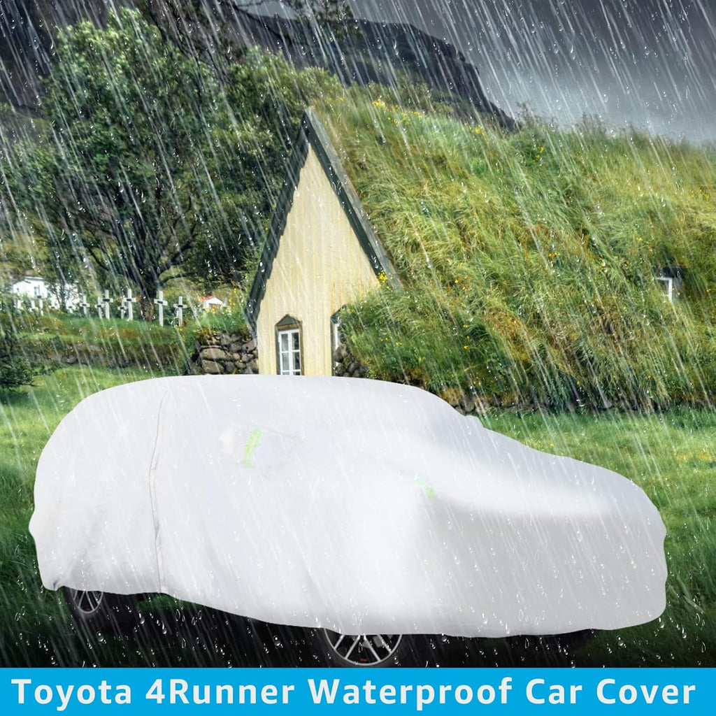 6 Layers All Weather Waterproof Outdoor Full Exterior Car Cover with Zipper M116