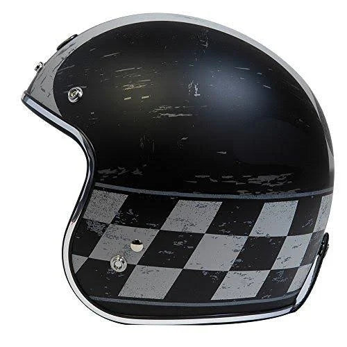 Flat Black 3/4 Helmet Y30942