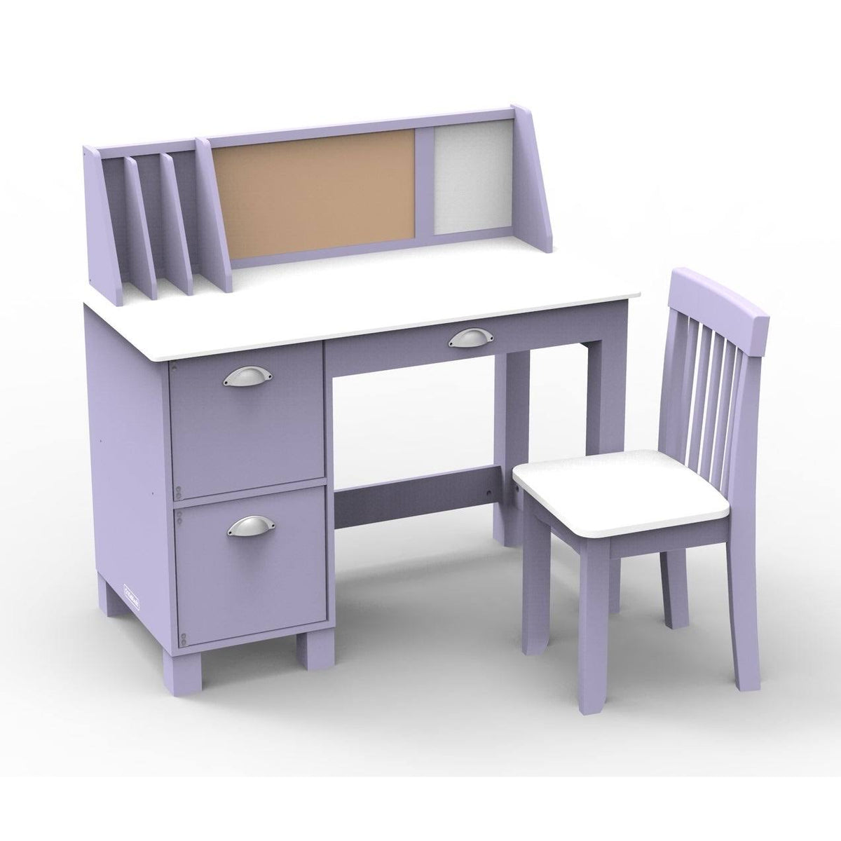 Lavender Study Desk with Chair J3861
