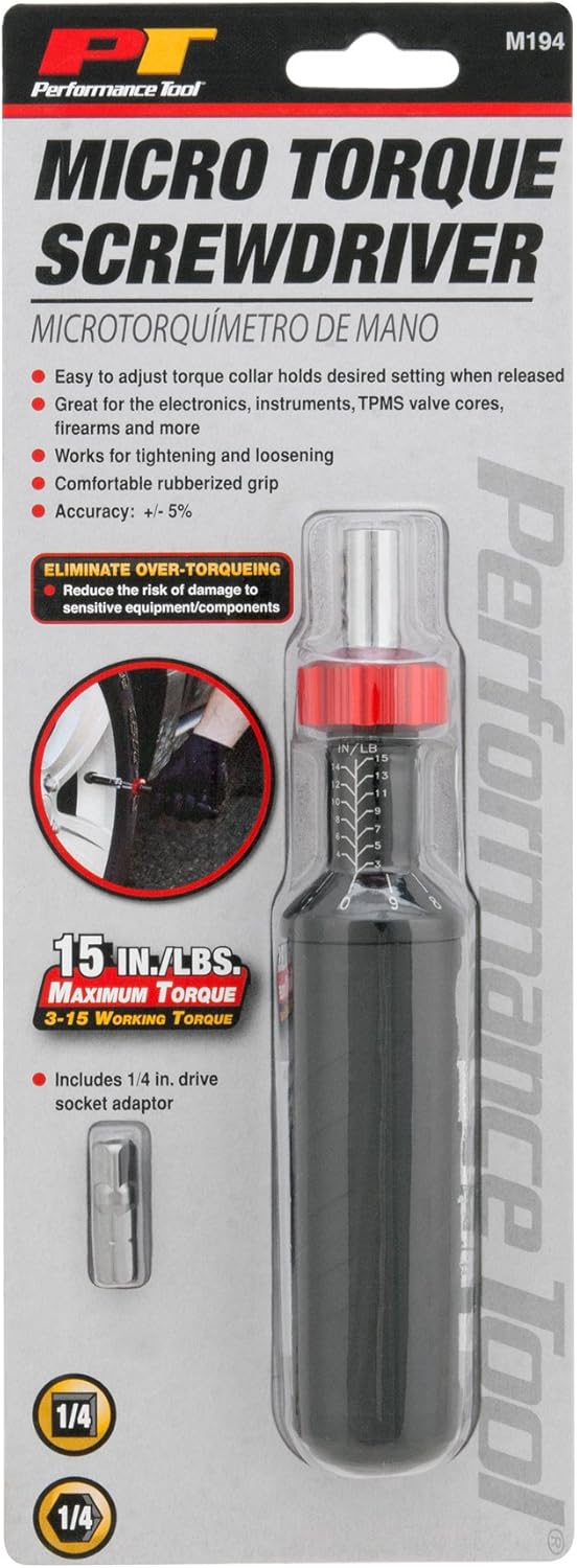 Adjustable Micro Torque Screwdriver Pack of 2 U359156
