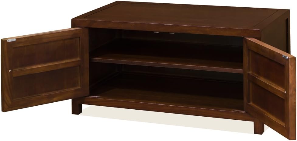 Mahogany Finish Chinese Kang Cabinet V145
