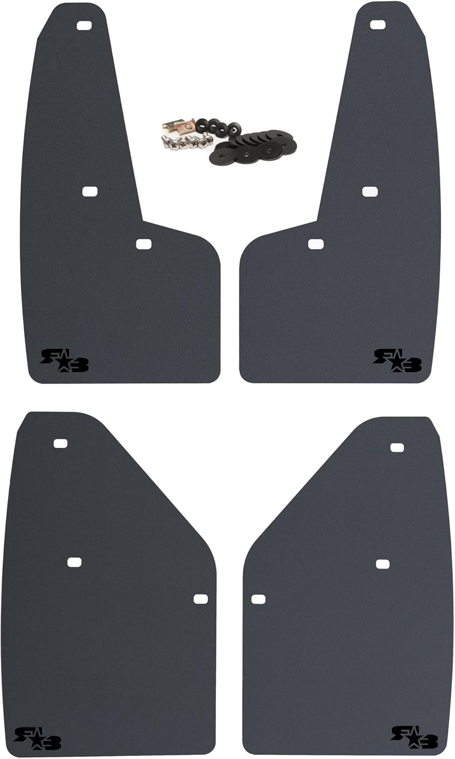 Set of 4 Mud Flaps with Hardware J55192
