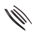4 Pcs Dark Smoke Window Visor Deflector Rain Guard T782