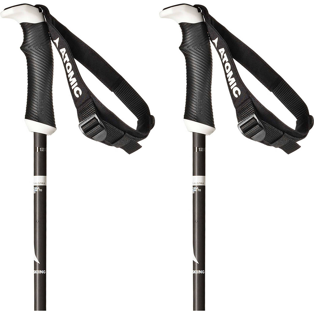 Black/White 120cm Ski Poles Y735