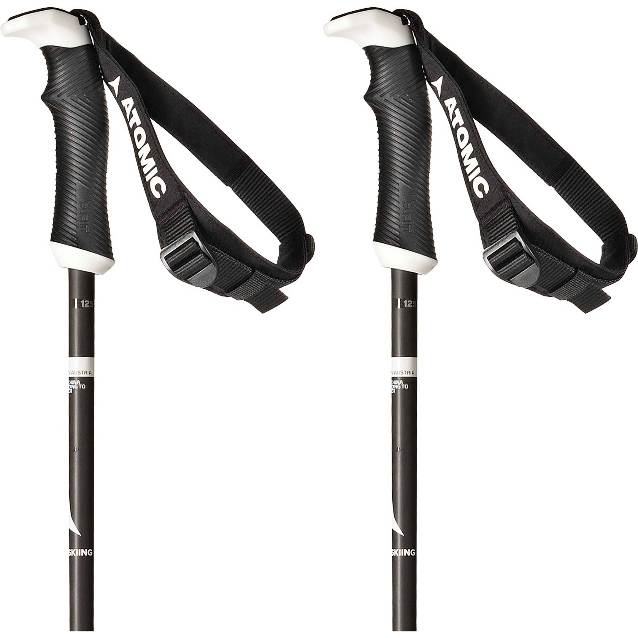 Black/White 120cm Ski Poles Y735