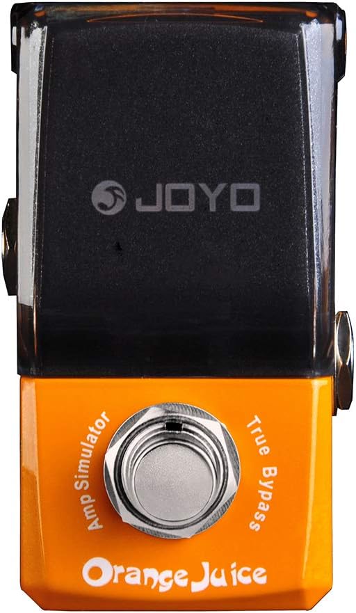 Orange Juice Guitar Amp Simulator Effects Mini Pedal, Pack of 2 T82781