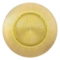 Gold Glitter Charger Plates, Set of 12 M83541