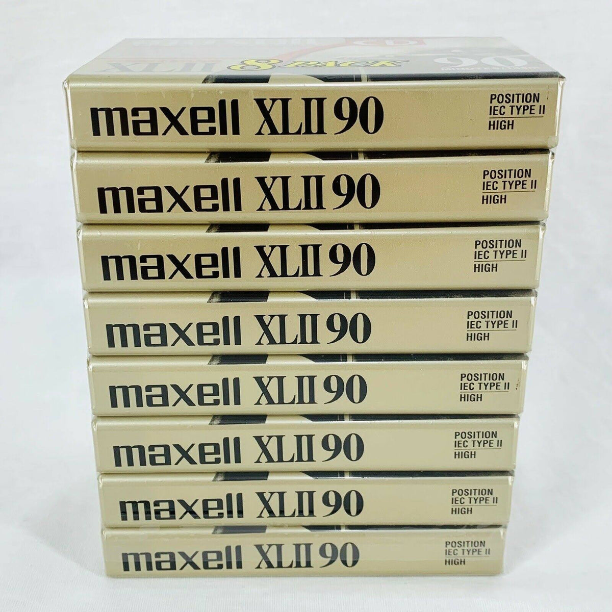 90 Minute High Bias Audio Cassettes 8 Pack L726406