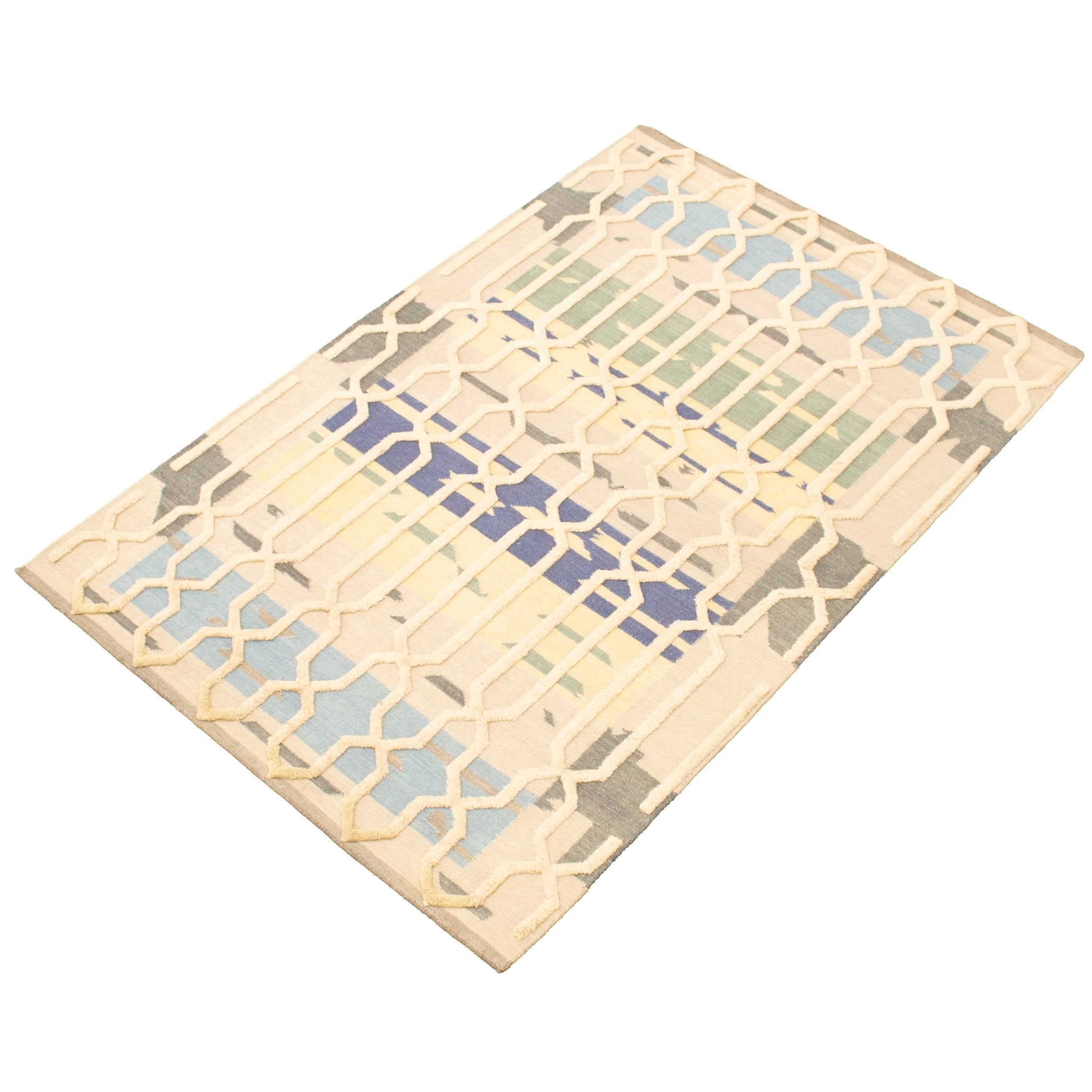 Hand Woven Wool Kilim N236643