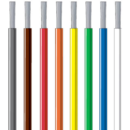 White 100Ft 10Amp Wire Q9341