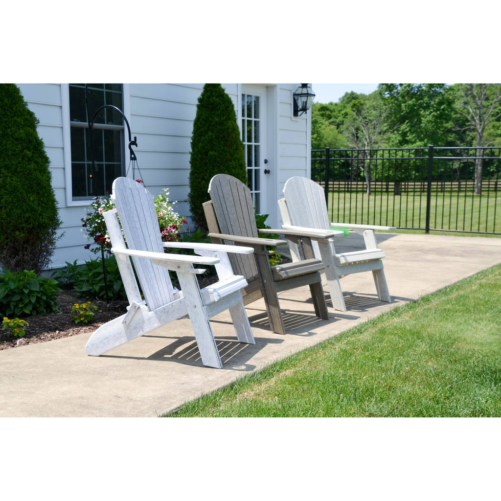 White Folding Adirondack Chair P9510