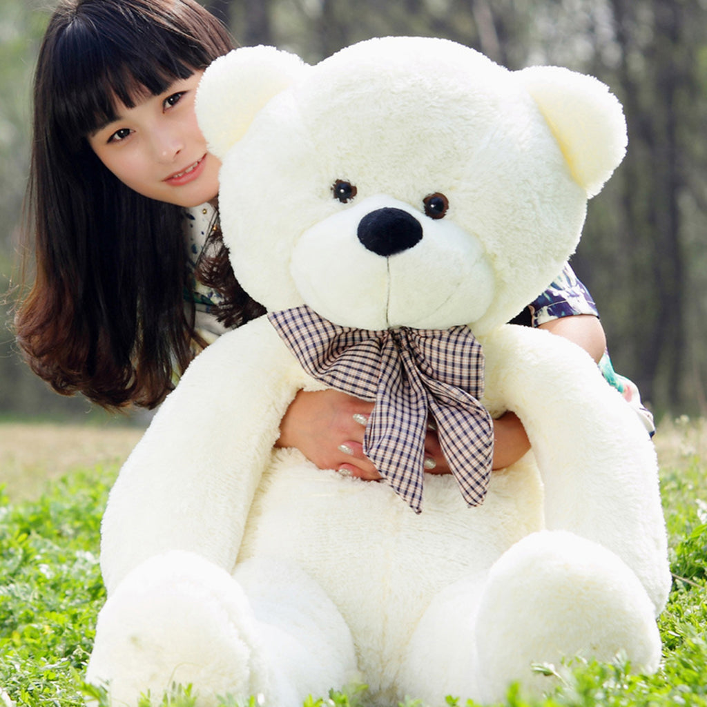 White 40CM Plush Teddy Bear Q417424