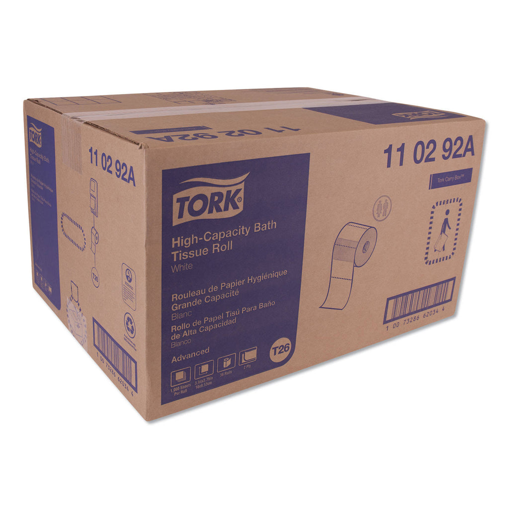 2-Ply White Bath Tissue, 1,000 Sheets/Roll, 36/Carton Z50014