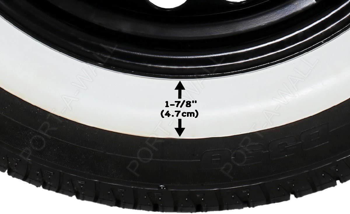 4 pcs White Wall Tires for R14 E24027