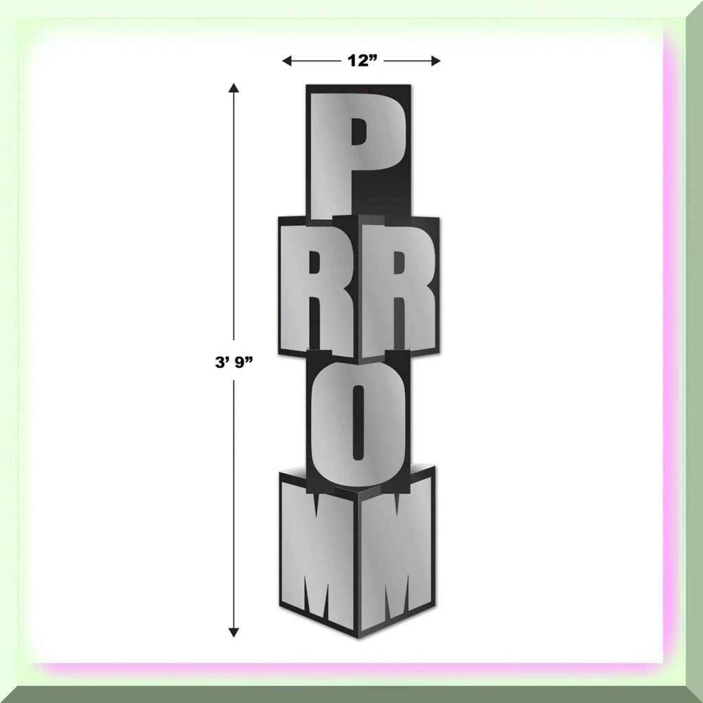 Black/Silver Prom Column Z722857