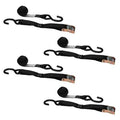 4 Pack Cam Buckle Strap with S-Hooks K670