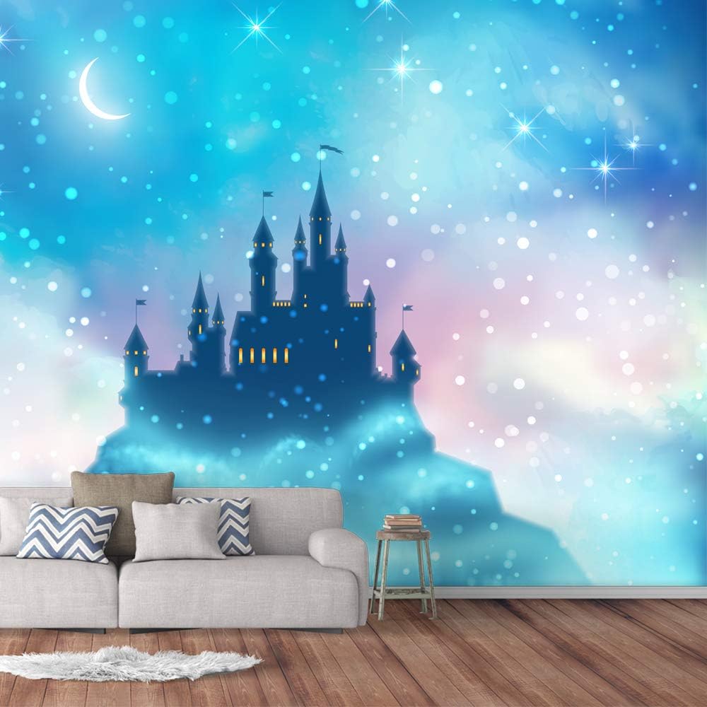 Dream Castle Large Removable Wallpaper Wall Stickers - 66x96 inches I957