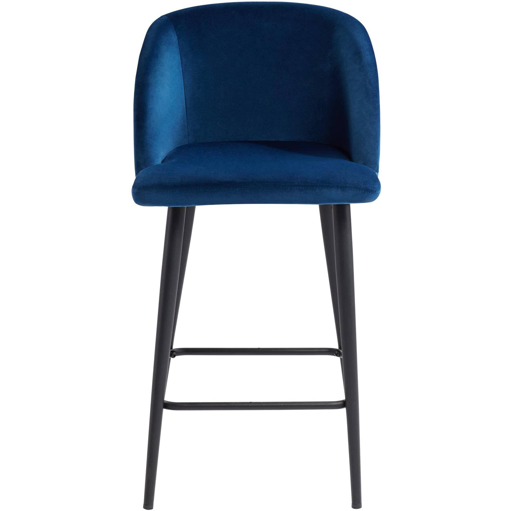 Blue Velvet Barstool H169549