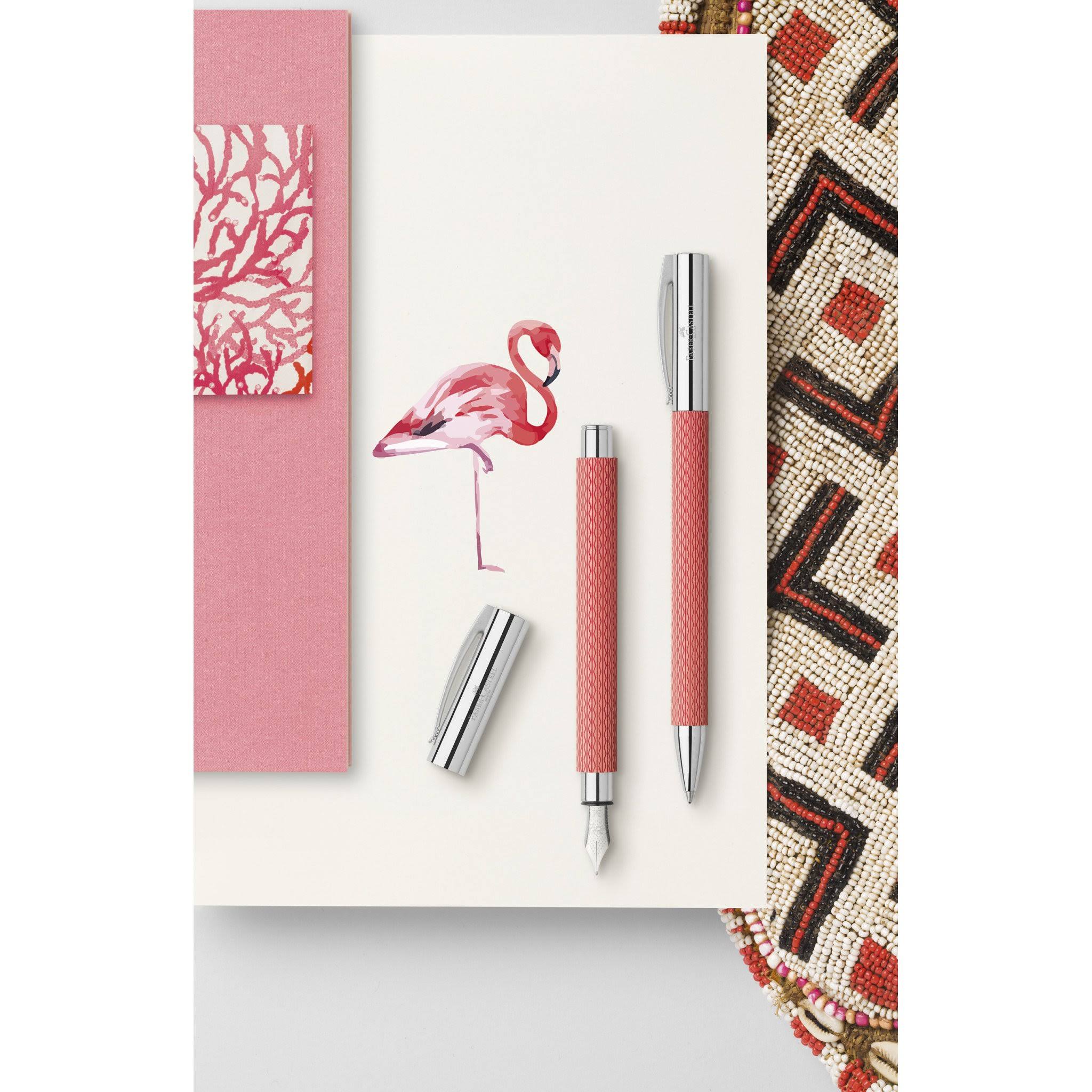 Ambition Ballpoint Pen OpArt Flamingo B6225