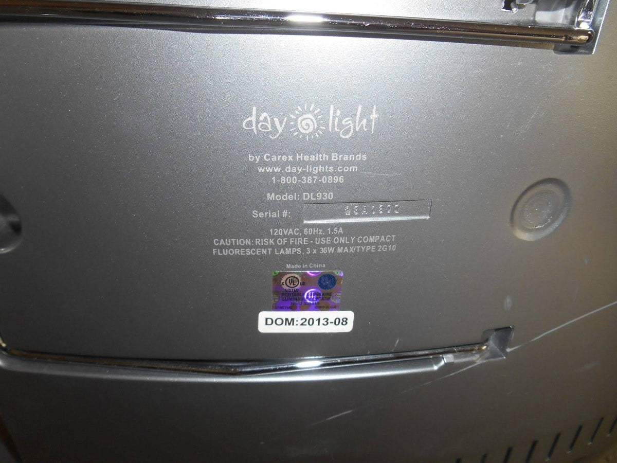 10,000 Lux Bright Light Therapy Lamp F6262