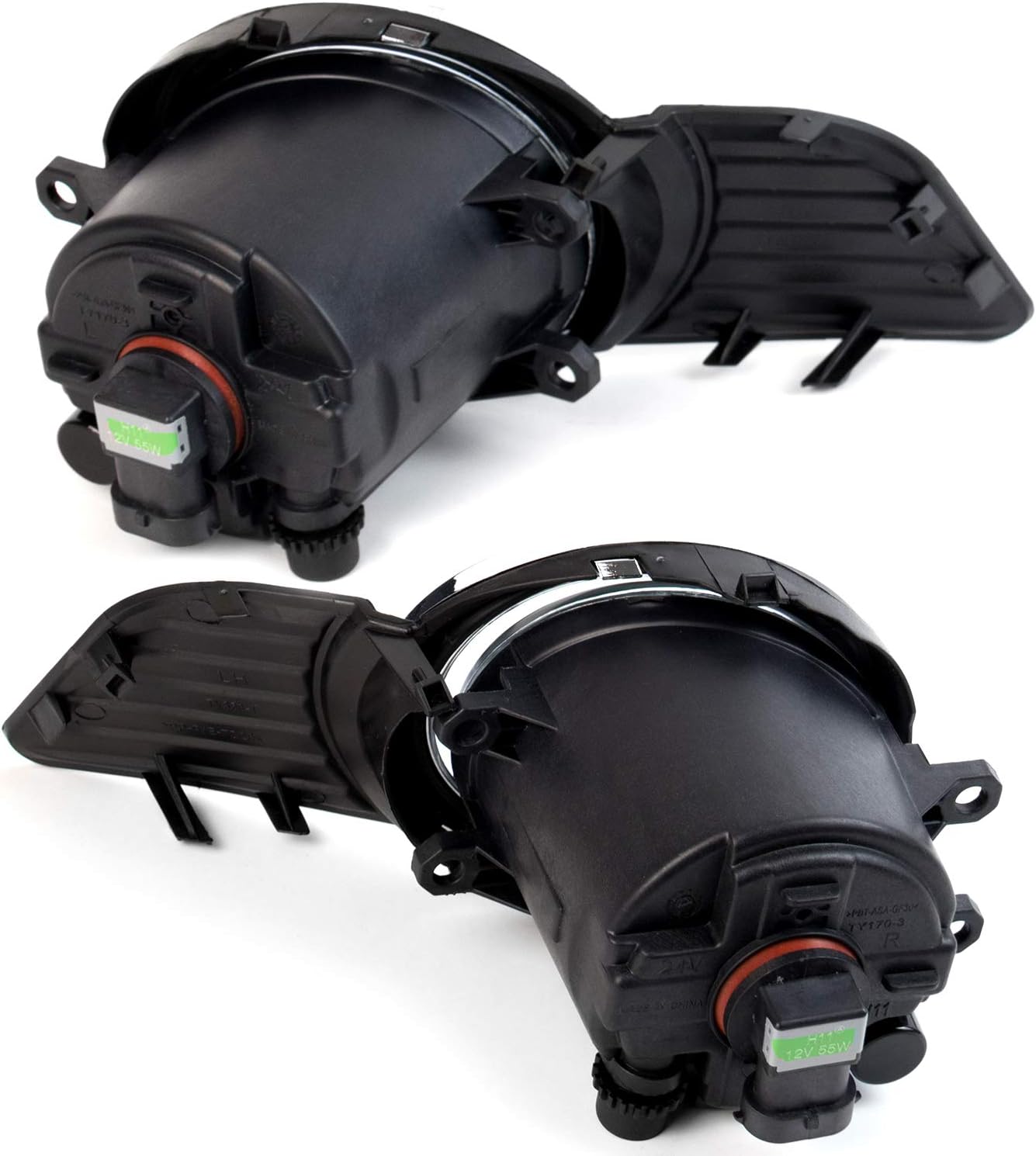 Black Bezel Fog Light Kits Pack of 2 L519