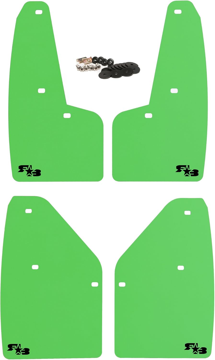 Set of 4 Mud Flaps with Hardware J55192