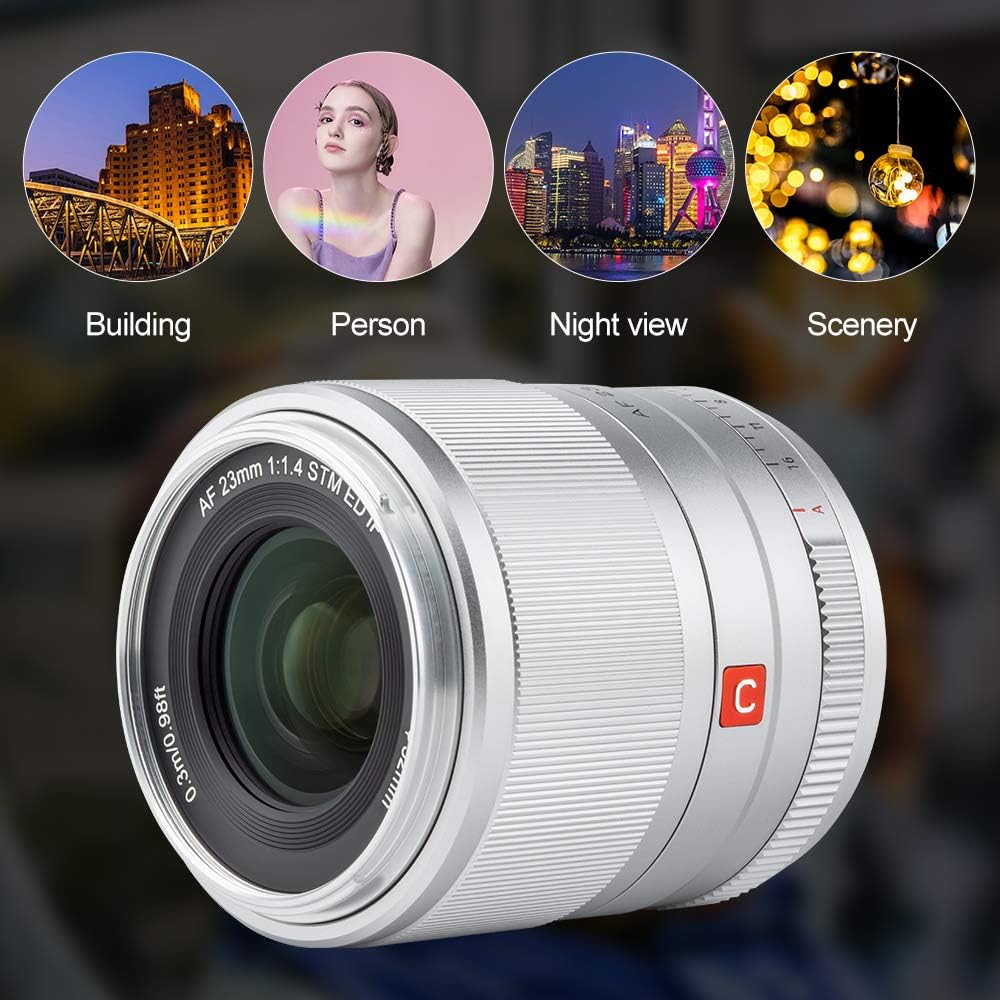 23mm f/1.4 APS-C Auto Focus Large Aperture Lens for Fujifilm X-Mount Cameras J982