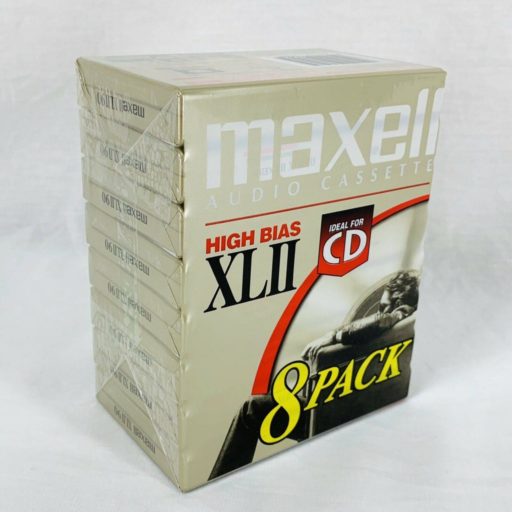 90 Minute High Bias Audio Cassettes 8 Pack L726406