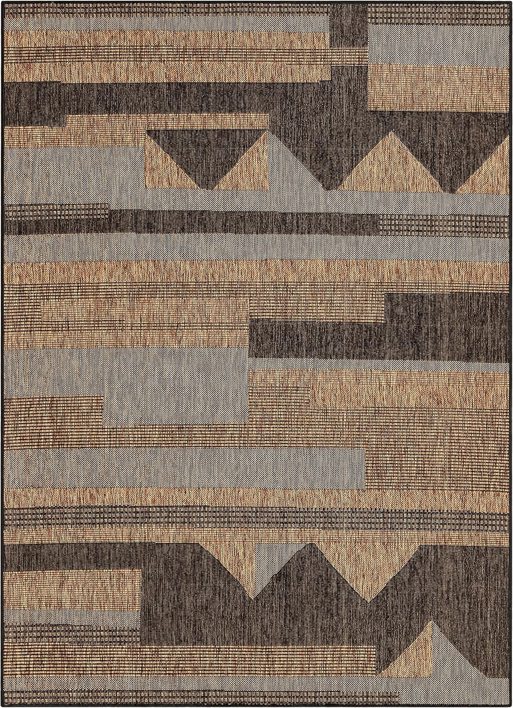 Tribal Moroccan Natural Area Rug P6019