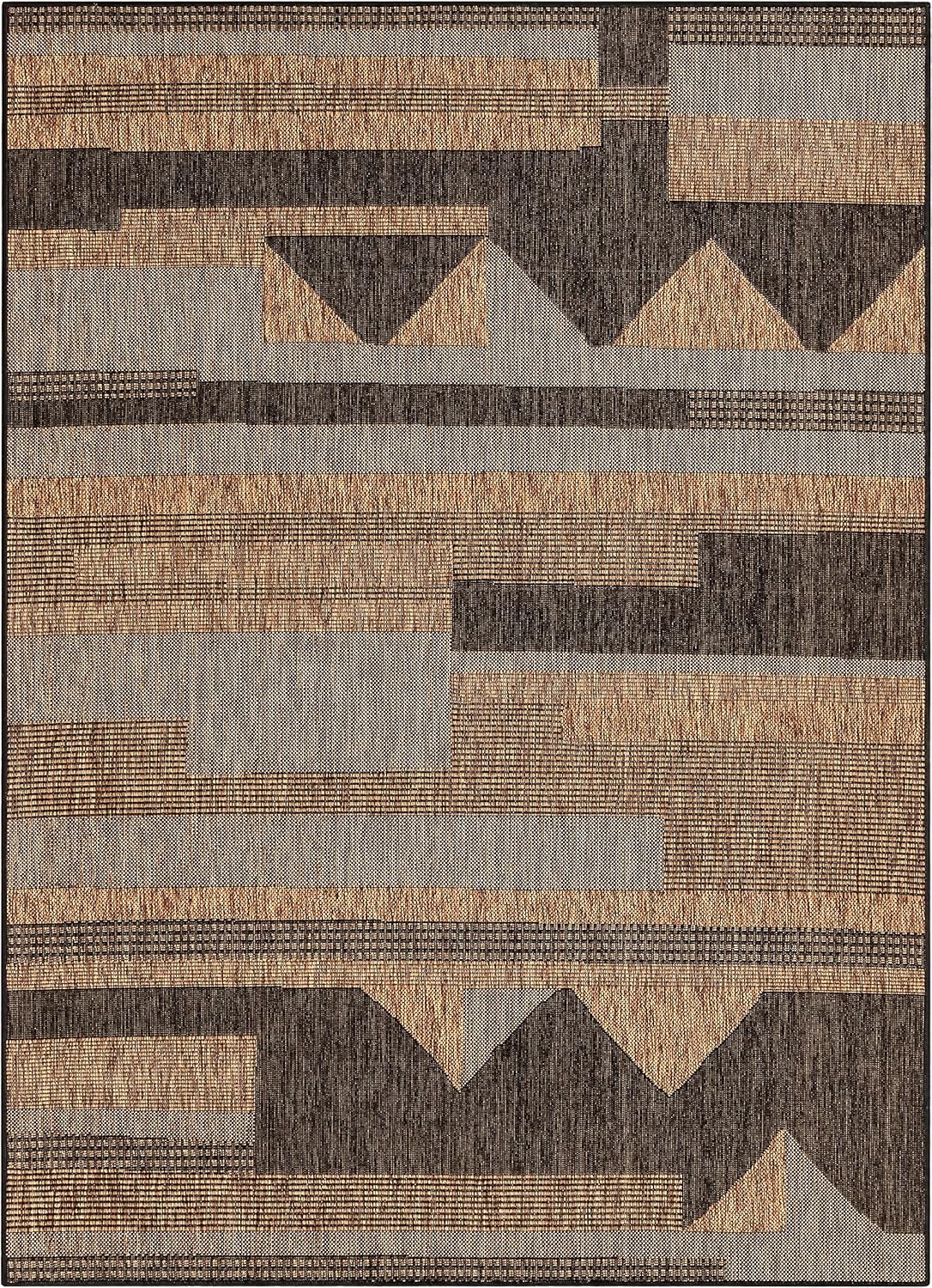 Tribal Moroccan Natural Area Rug P6019