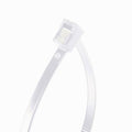 8 in Self Cutting Cable Tie White 50lb 50-Pack G97614