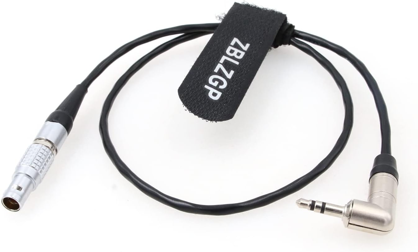 3.5mm to Right Angle EXT 9 Pin Timecode Cable for RED Komodo 6K Camera T681623