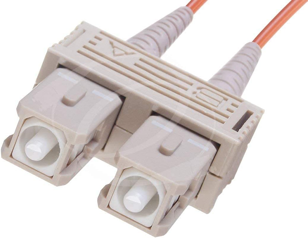 10M Duplex 62.5/125 LC to SC Multimode Fiber Patch Cable O3508