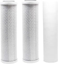 Replacement Filter Kit Compatible with Krystal Pure KR10 and KR15 RO System H798