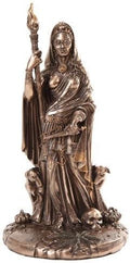 Patina Statue of Hecate Sculpture H799