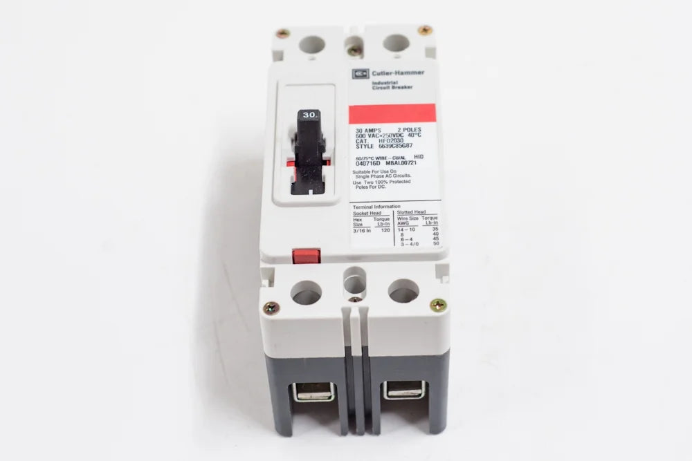 70A 2P Molded Case Circuit Breaker M8277