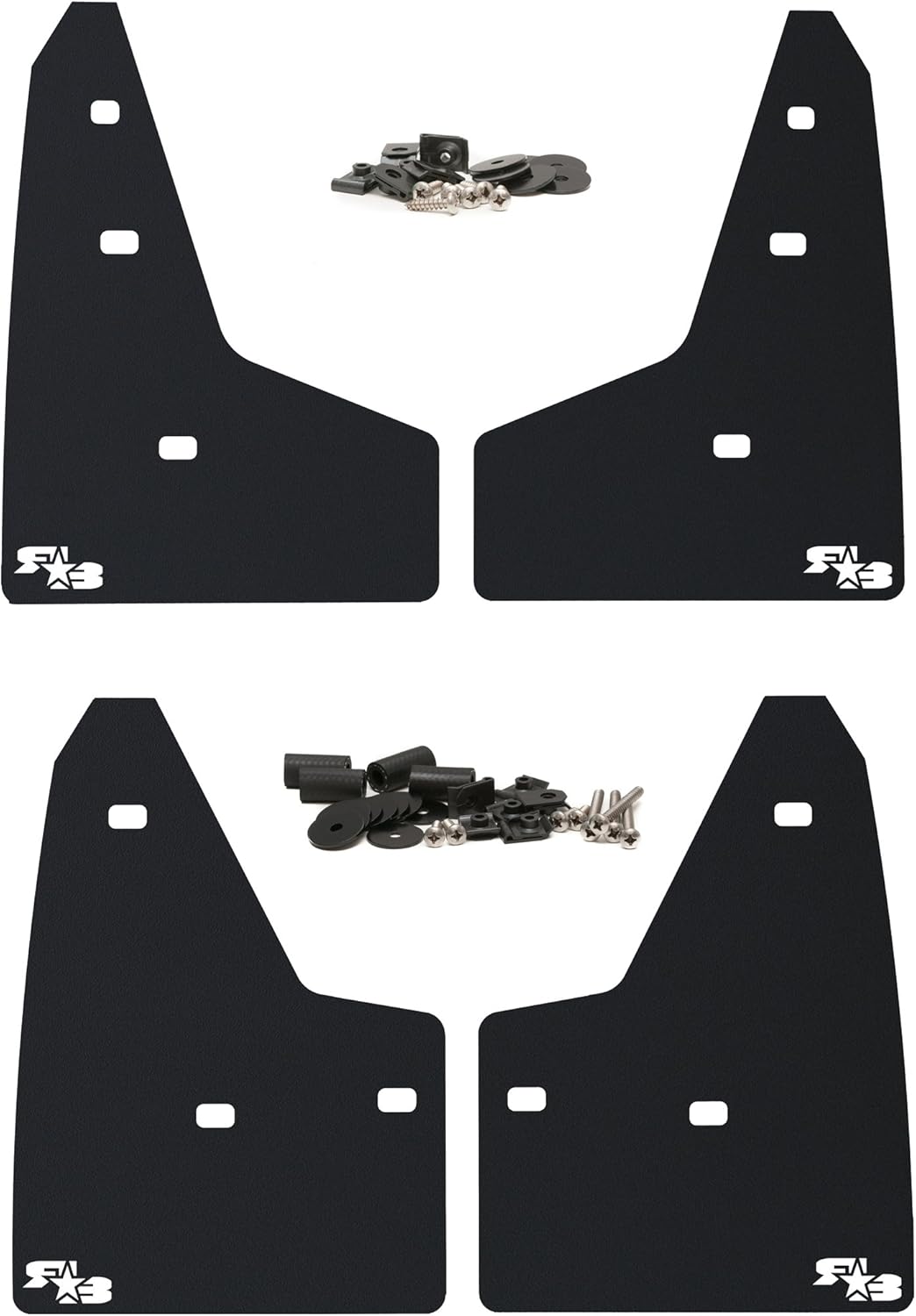 Black Mud Flaps Set of 4 G18199